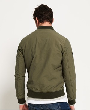 Superdry Rookie Air Corps Bomber Férfi Kabát Khaki | XCYHQ7928